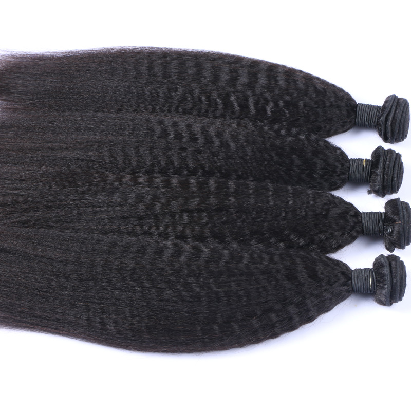 8A Peruvian Virgin Hair 100% Human Hair Afro Kinky Straight Curl Hair Weave Weft Bundles Extension Remy Quality