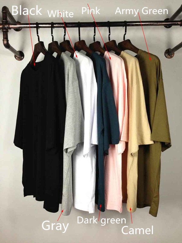 T Shirts Street wear Oversized Loose Down Shoulder Half Sleeve O-neck Cotton Blend Men Casual / Split Side 7 Solid Colors Men Tee Size -XL, Black
T Shirts Street wear Oversized Loose Down Shoulder Half Sleeve O-neck Cotton Blend Men Casual / Split Side 7 Solid Colors Men Tee Size -XL, Black