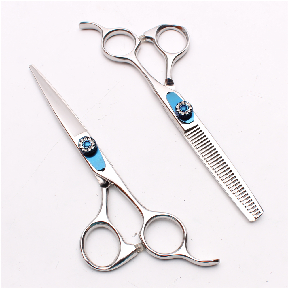 C1016 6" 440C Customized Logo High Quality Professional Human Hair Scissors Cutting Thinning Shears Barbers' Hairdressing Shears Style Tools
C1016 6" 440C Customized Logo High Quality Professional Human Hair Scissors Cutting Thinning Shears Barbers' Hairdressing Shears Style Tools