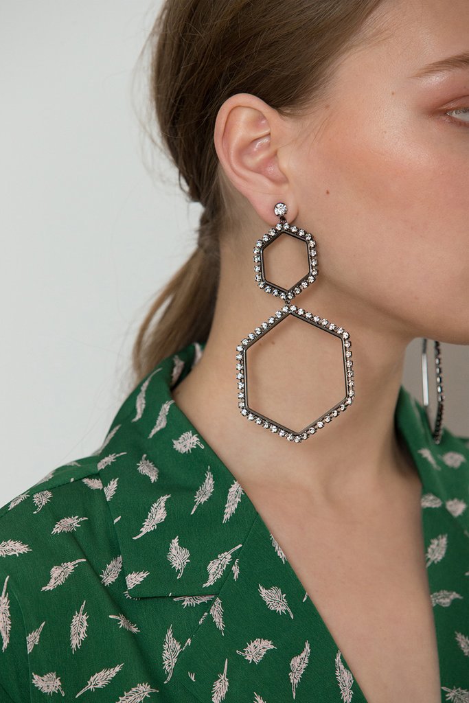 Women Brand Crystal Geometric Rhombus Stud earrings Fashion Rock jewelry Rhinestone Irregular Metal earrings Pendant Bijoux
Women Brand Crystal Geometric Rhombus Stud earrings Fashion Rock jewelry Rhinestone Irregular Metal earrings Pendant Bijoux