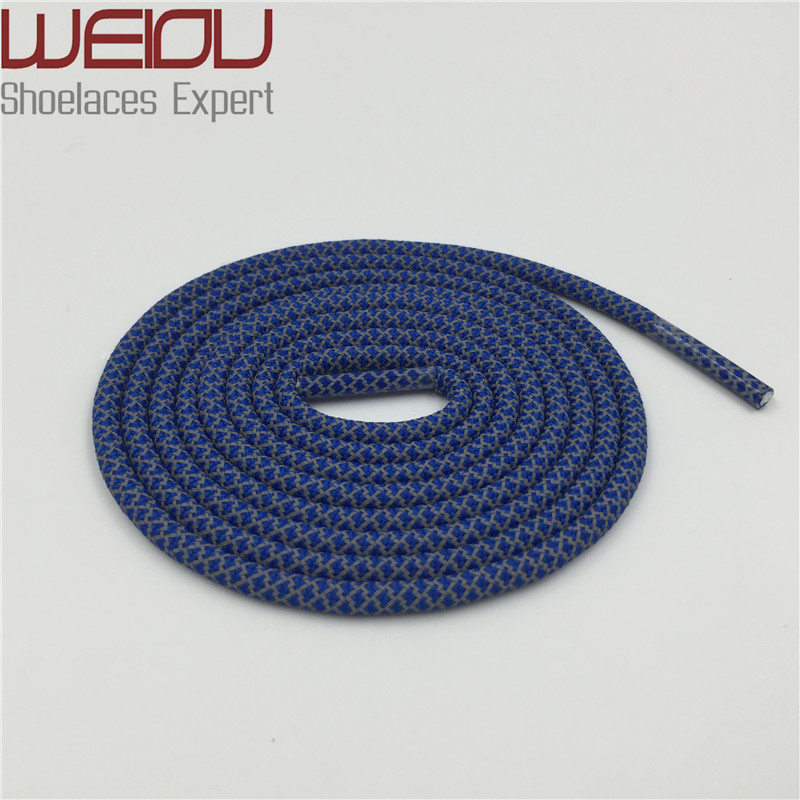 Weiou fashion plastic tips Round Shoe Laces 3M Shoelaces sneakers Rope Laces 120cm Ropelace for bootlaces mens Girls