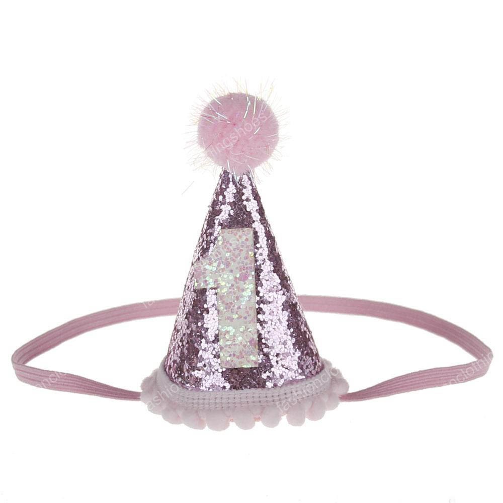 GirlsInfant mini petals crown newborn hat sequined flower headbands girl 1st birthday party hat hair accessories