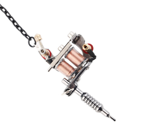 Mini portable tattoo machine tattoo tools bottle opener/key chain Handicraft collections easy to use free shipping