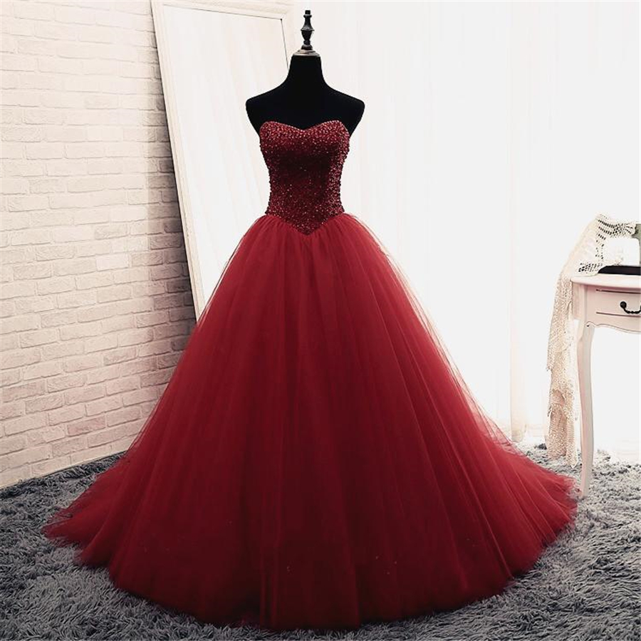 Bling Bling Sequins Beaded Strapless Crystals Bodice Prom Dress Ball Gowns Reals Puffy Evening Gowns vestido de festa curto Party Dress
Bling Bling Sequins Beaded Strapless Crystals Bodice Prom Dress Ball Gowns Reals Puffy Evening Gowns vestido de festa curto Party Dress