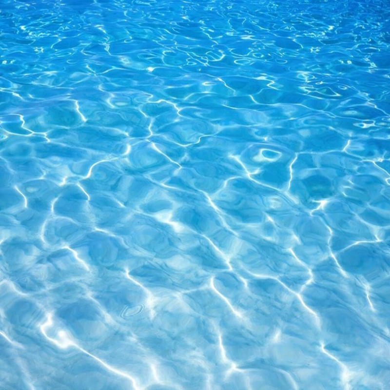 Modern bathroom Custom 3D floor mural Sea water ripples wear non-slip waterproof thickened self-adhesive PVC Wallpaper