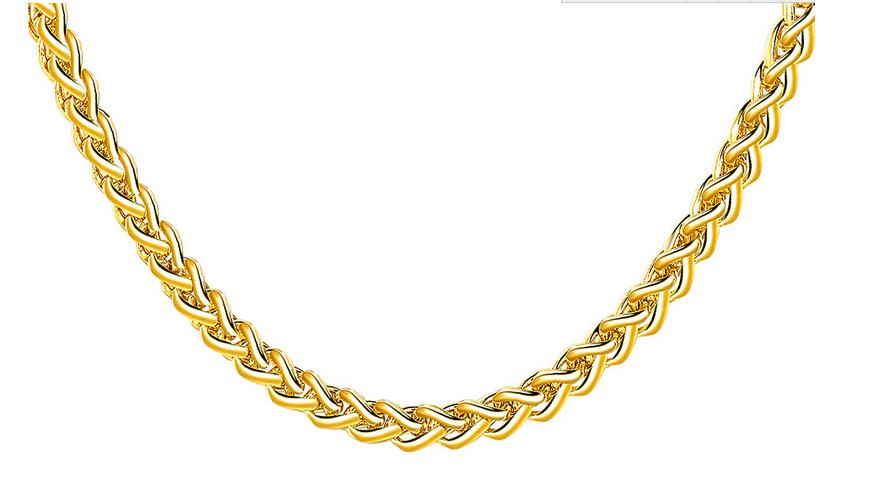 16"-24" Classic 18k gold plated necklace fashion personality sautoir Man/woman gold couples necklace 2pcs/lot
16"-24" Classic 18k gold plated necklace fashion personality sautoir Man/woman gold couples necklace 2pcs/lot