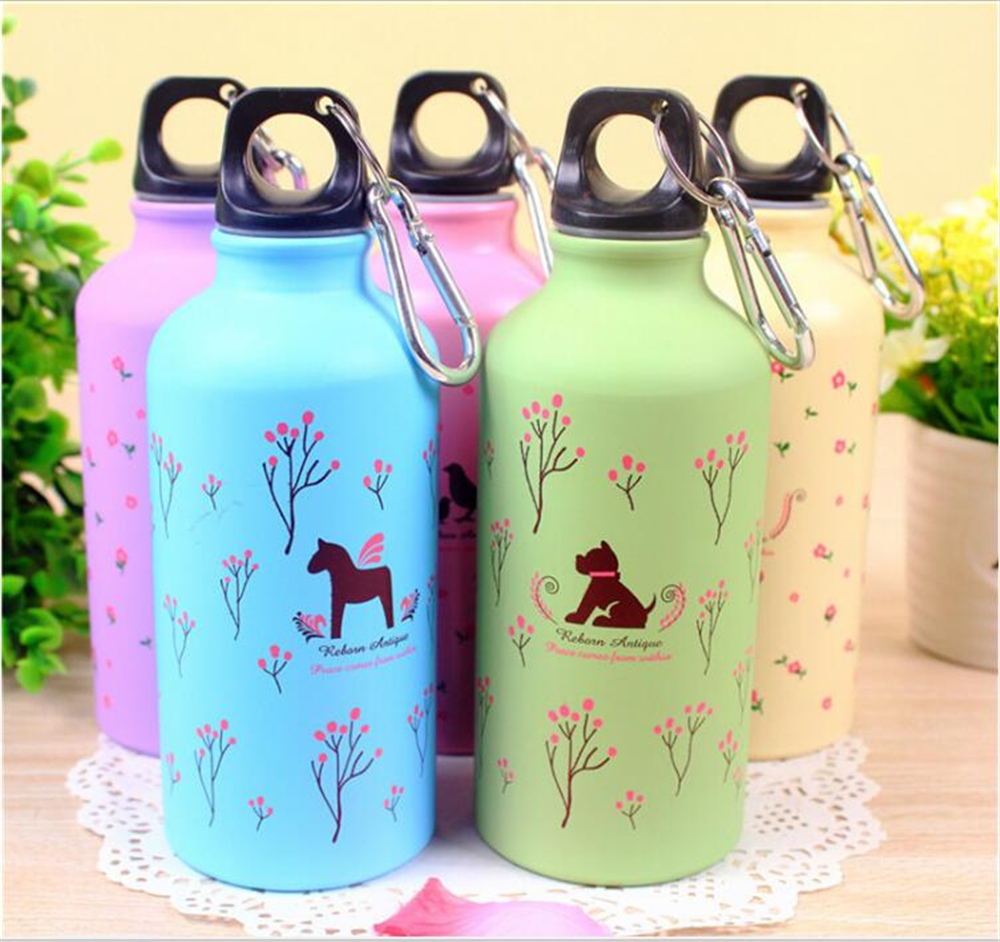 Outdoor Lovely Cartoon Style Sports Water bottle Aluminum Travel bottle Child School My Drink Bottle for kids 4 colors
Outdoor Lovely Cartoon Style Sports Water bottle Aluminum Travel bottle Child School My Drink Bottle for kids 4 colors