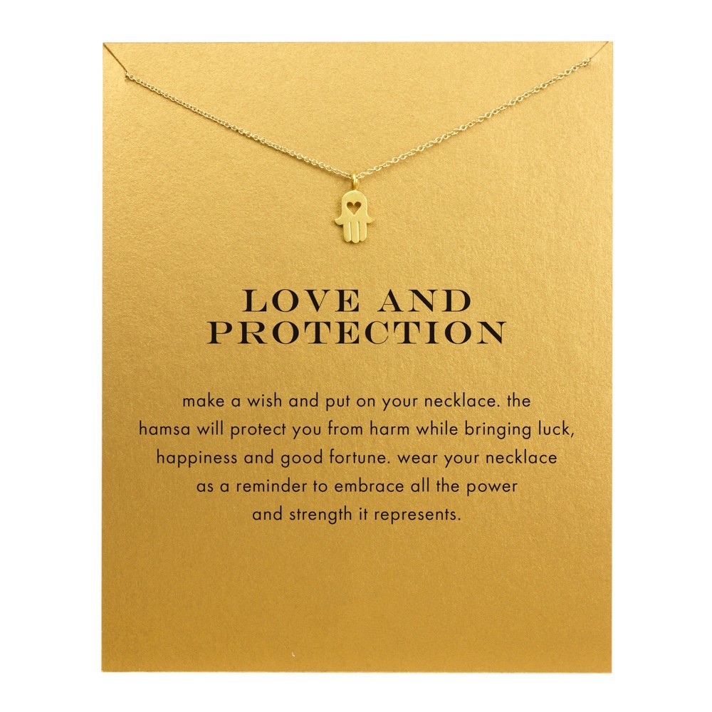 Dogeared Hamsa Charm Necklace ( Love and Protection) Heart Cut Off Hand Pendant Necklaces Clavicle Chains necklace Fashion Women Jewelry
Dogeared Hamsa Charm Necklace ( Love and Protection) Heart Cut Off Hand Pendant Necklaces Clavicle Chains necklace Fashion Women Jewelry