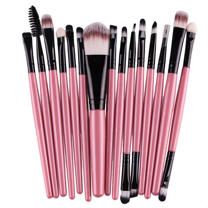 New 15 pcs 1 Sets Eye Shadow Foundation Eyebrow Lip Brush Makeup Brushes Tool Free Shipping
New 15 pcs 1 Sets Eye Shadow Foundation Eyebrow Lip Brush Makeup Brushes Tool Free Shipping