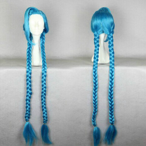 Wholesale free shipping >>(League of Legends) .Jinx Ice Blue Long Straight Braids Cosplay Wig, Black;brown
Wholesale free shipping >>(League of Legends) .Jinx Ice Blue Long Straight Braids Cosplay Wig, Black;brown
