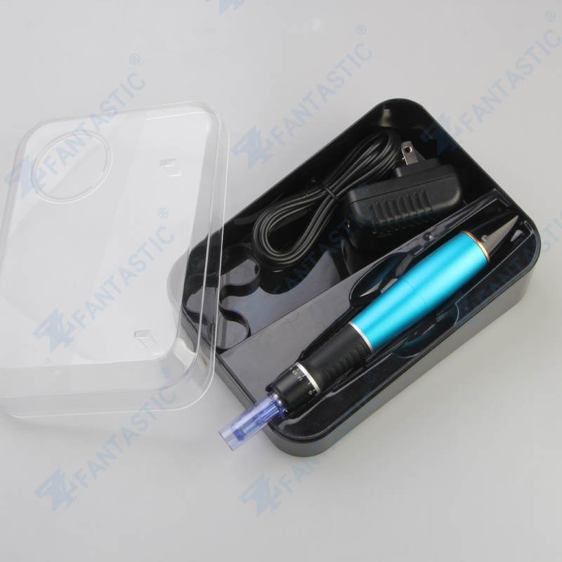 Rechargeable Auto Electric Derma Pen Micro Needling Roller+2 Cartridges 12 Needle Skin Care Dermapen Facial Roller Machine dr.pen A1-W