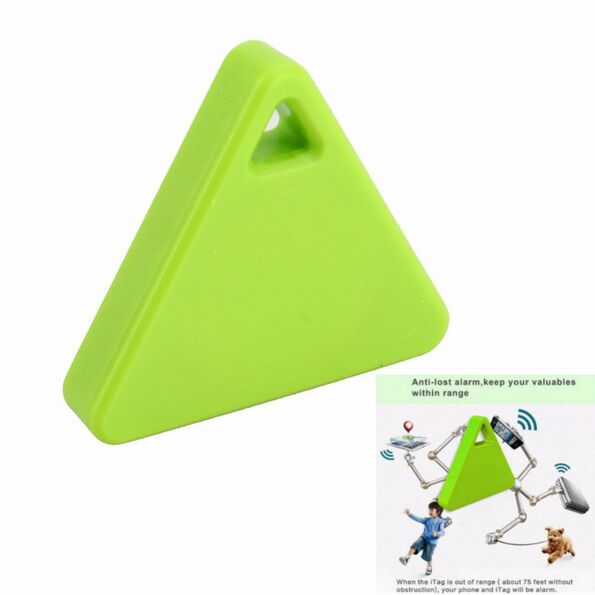 Triangle Smart Tag Wireless Bluetooth 4.0 Anti-lost Anti-Theft Alarm Device Tracker GPS Locator Key/Dog/Cat/Kids/Wallets Finder Tracer 10pc