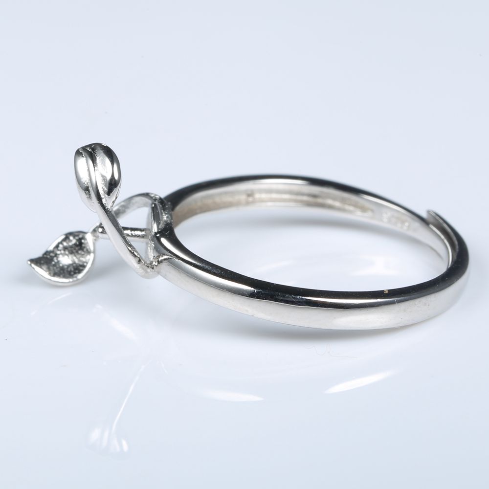 8-10mm Pearl Semi Mount Engagement Wedding Ring 925 Sterling Silver Women Fine Silver Women Charm Jewelry Setting