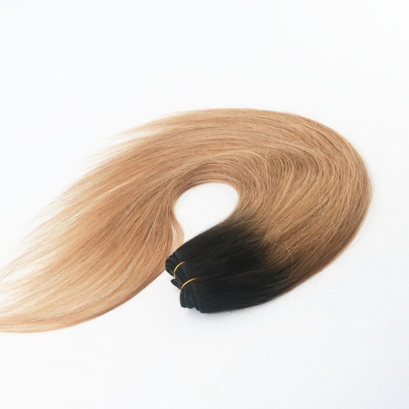 Balayage Color #2#6#27 Fashion Color Hair Weaving Hair Weft Remy Straight Hair Extension 100G Per Bundle In Stock