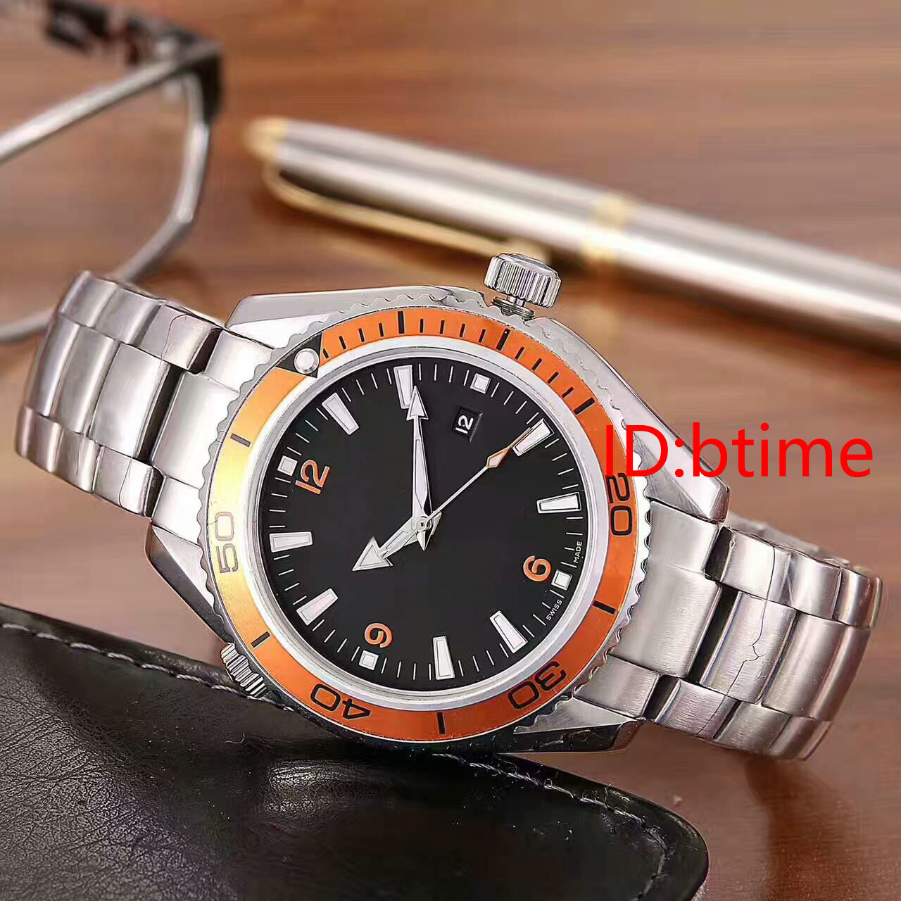 MENS watch mens sapphire co-axial 42mm Automatic Mechanical planet Stainless Steel Mens Watch Men's Watches Relogio Masculino
MENS watch mens sapphire co-axial 42mm Automatic Mechanical planet Stainless Steel Mens Watch Men's Watches Relogio Masculino