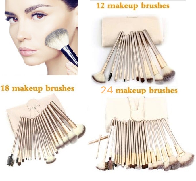 12/18/24 Pcs Professional Makeup Brushes Set Soft Synthetic Make Up Brush Eyeshadow EyBlush Eyeshadow Brush Set with Leather Bag
12/18/24 Pcs Professional Makeup Brushes Set Soft Synthetic Make Up Brush Eyeshadow EyBlush Eyeshadow Brush Set with Leather Bag