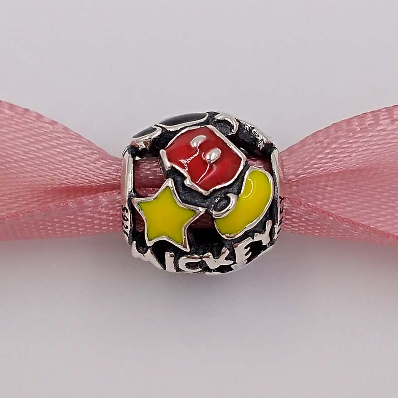 Authentic 925 Sterling Silver Beads Micky Mouse ''Micky Mania'' Charm Charms Fits European Pandora Style Jewelry Bracele
Authentic 925 Sterling Silver Beads Micky Mouse ''Micky Mania'' Charm Charms Fits European Pandora Style Jewelry Bracele