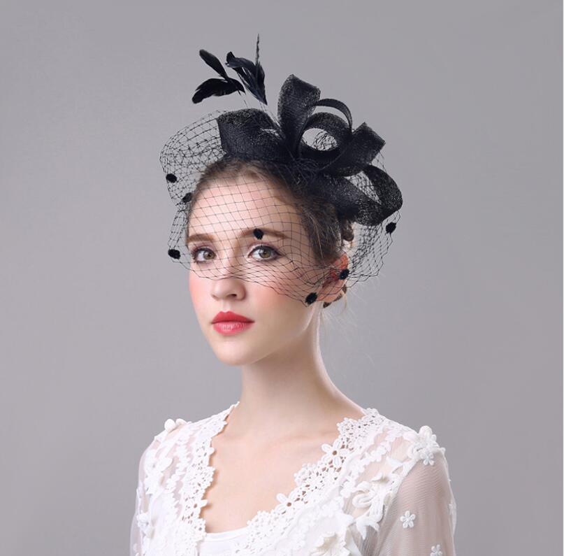 Elegant Feathered Net Flax-cap Hair Ornament Bride's Grenadine Linen Fascinator Hat Veil Bride's Head Accessories Headdress Hairpin
Elegant Feathered Net Flax-cap Hair Ornament Bride's Grenadine Linen Fascinator Hat Veil Bride's Head Accessories Headdress Hairpin