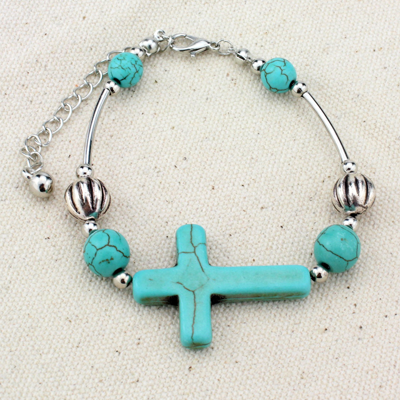 High quality Elephant turquoise hand poles anti - fatigue bracelet FB188 mix order 20 pieces a lot Charm Bracelets
