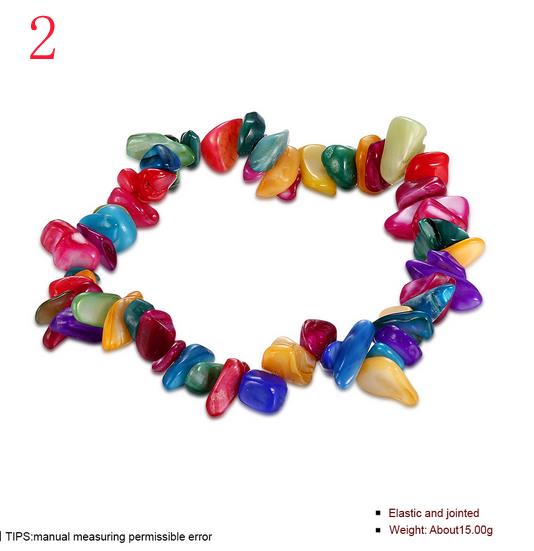 13 Colors Healing Natural Stone Bracelet Elastic Charm Chip Beads Purple Crystal Bracelet Bohemian Boho Women
13 Colors Healing Natural Stone Bracelet Elastic Charm Chip Beads Purple Crystal Bracelet Bohemian Boho Women