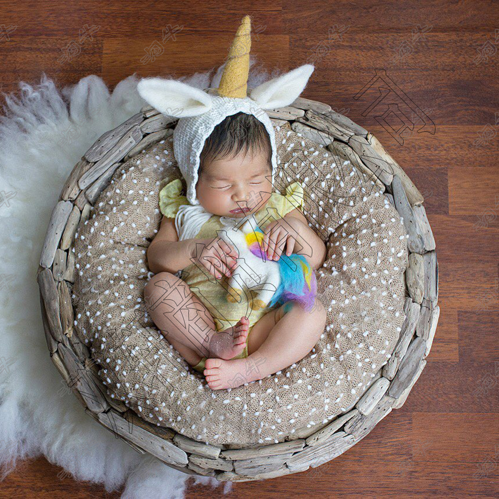 70*50cm Wraps Knit Bobble WNewborn Baby Photography Backdrops Background Newborn Fotografia Blanket Props