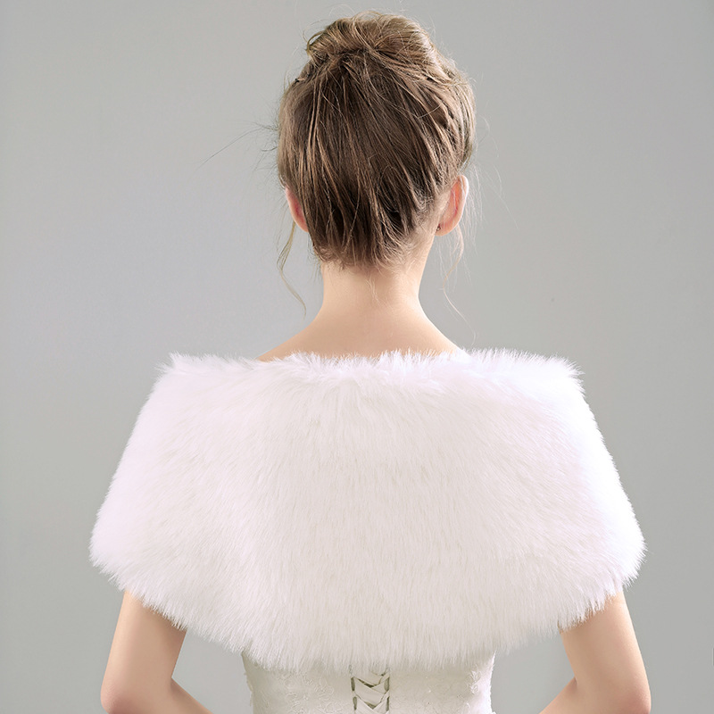 new style faux fur jacket wrap shrug bolero coat wrap bow shawl cape bridal wedding shawl bridesmaid wrap wedding accessories