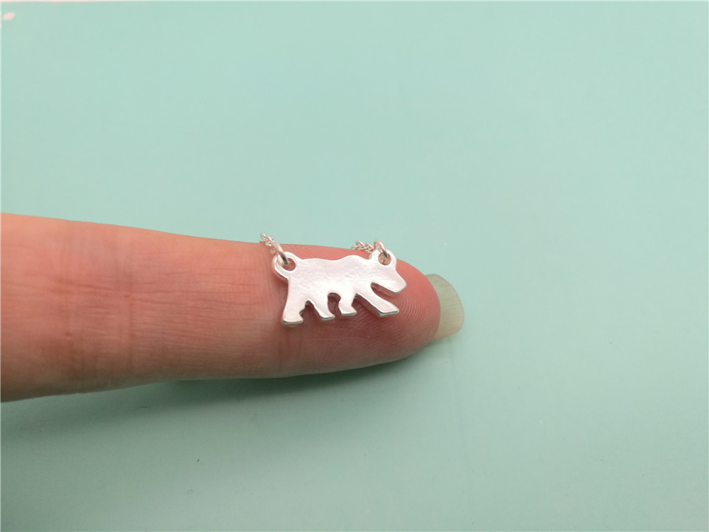 30PCS- B054 Tiny Fashion Polar Bear Bracelets Thin Bruin Bracelet White Sea Bear Bracelet USA California Cali Bear Bracelets