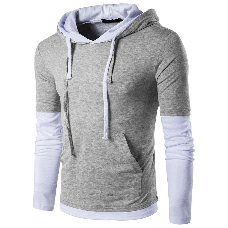Hot New Men Hooded Coat Color Matching Sweatshirts Men's Teenagers Hoodies For Men casual jacket sportswear, Black
Hot New Men Hooded Coat Color Matching Sweatshirts Men's Teenagers Hoodies For Men casual jacket sportswear, Black