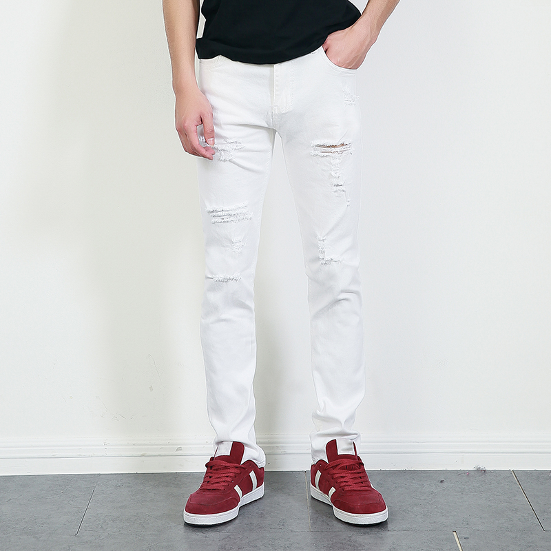 Wholesale- represent clothing designer pants white destroyed mens slim denim straight biker skinny jeans men ripped jeans -36 MB1615
Wholesale- represent clothing designer pants white destroyed mens slim denim straight biker skinny jeans men ripped jeans -36 MB1615