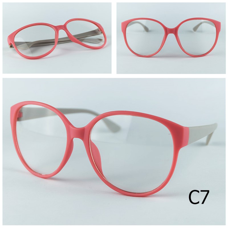 2021New Fashion Simple Eyeglasses Frame Beauty Lady Decorative Glasses Big Simplicity Framework With Clear Lenses 9 Colors Wholesale