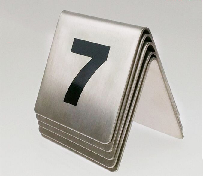 2017 New stainless steel table sign card Double-Sides display Wedding Restaurant Hotel Cafe Bar Place Digital card table number cards 10pcs
2017 New stainless steel table sign card Double-Sides display Wedding Restaurant Hotel Cafe Bar Place Digital card table number cards 10pcs