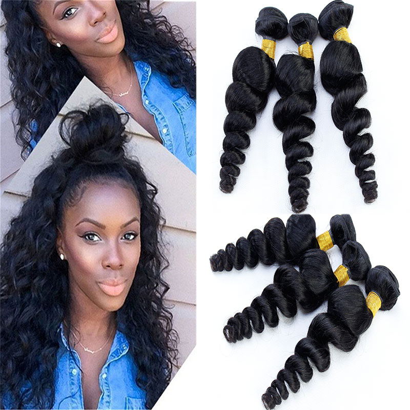 Malaysian Loose Wave Human Hair Weaves 3 Bundles Unprocessed Malaysian Peruvian Brazilian Human Hair Extensions Daily Deals Hair Wefts, Natural color
Malaysian Loose Wave Human Hair Weaves 3 Bundles Unprocessed Malaysian Peruvian Brazilian Human Hair Extensions Daily Deals Hair Wefts, Natural color
