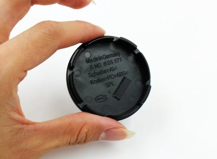 For VW Volkswagen 55mm Wheel Center Cap Dustproof Cover Wheel Hub Cap Flat Face Emblem Badge For Volkswagen 6N0601171 High Quality