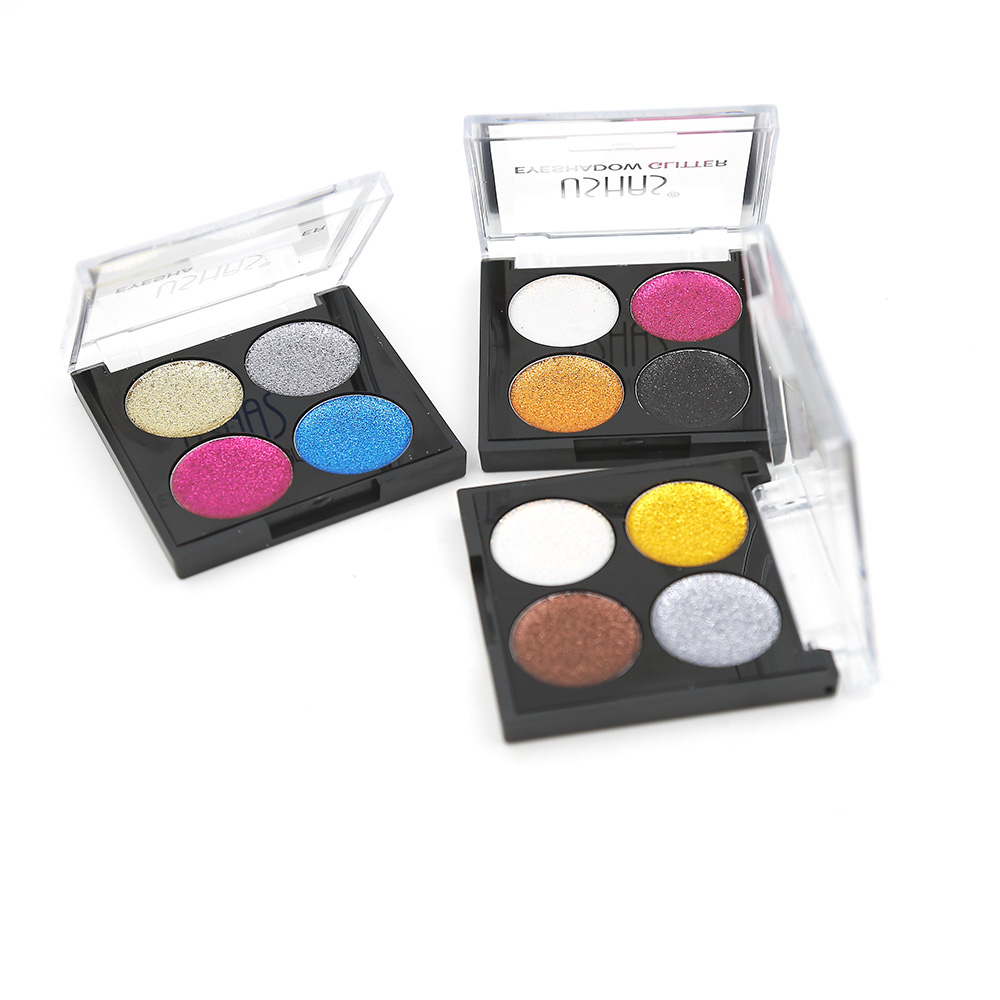 Eyeshadow Glitter Eye Shadow Pallete 24pics/ lot 4 Colors Glitter Eyeshadow Eyes Makeup suite Shade 3060, Multi
Eyeshadow Glitter Eye Shadow Pallete 24pics/ lot 4 Colors Glitter Eyeshadow Eyes Makeup suite Shade 3060, Multi