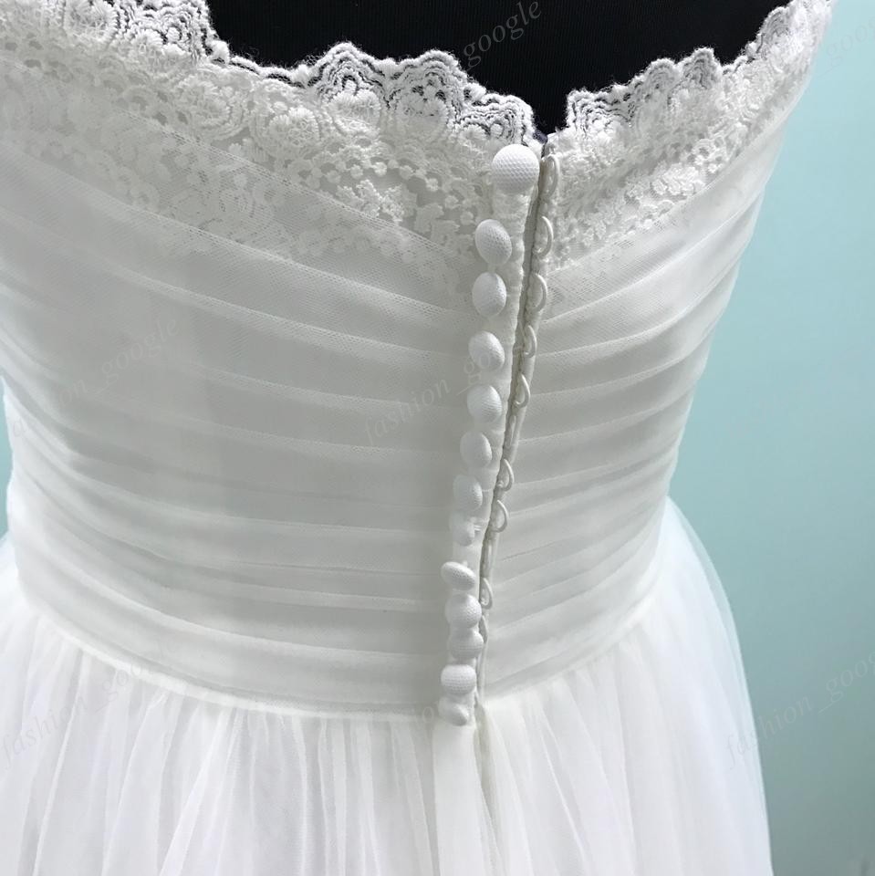 Boho Bohemian Wedding Dresses 2017 with Sweetheart Neck & Ruffles Skirt Real Pictures A Line Country Beach Garden Chapel vestidos de noiva