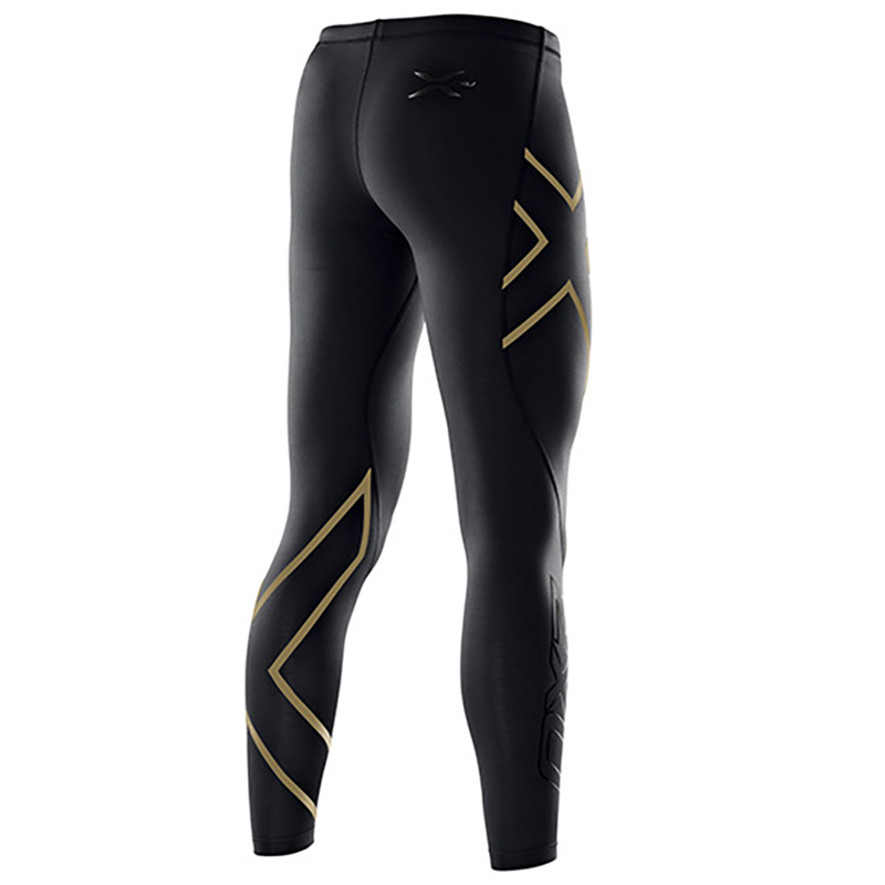 Wholesale-Men Compression Fitness Tights Male Pants Superelastic Stretch Pants Breathable Trousers