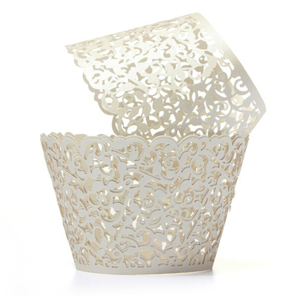 Wholesale- ShanghaiMagicBox 12 X Laser Cut Lace Wedding Cup Cake Paper Wraps Holds Cupcake Wrapper Decor 41115006
Wholesale- ShanghaiMagicBox 12 X Laser Cut Lace Wedding Cup Cake Paper Wraps Holds Cupcake Wrapper Decor 41115006