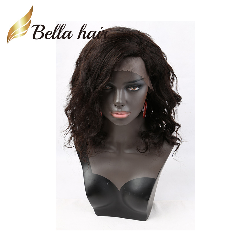 Glueless Brazilian Wavy Short Cut Remy Virgin Human Hair HD Transparent Lace Front Wigs Full Lace Wig For Black Women Pre Plucked Unique Bob Style Wig