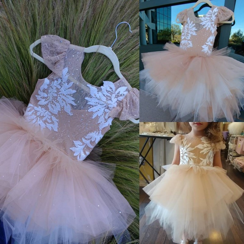 Vintage Krikor Jabotian Flower Girl Dresses Children For Weddings Tiered Kid First Communion Dress Tea Length Girl Beaded Pageant Gowns, Fuchsia
Vintage Krikor Jabotian Flower Girl Dresses Children For Weddings Tiered Kid First Communion Dress Tea Length Girl Beaded Pageant Gowns, Fuchsia
