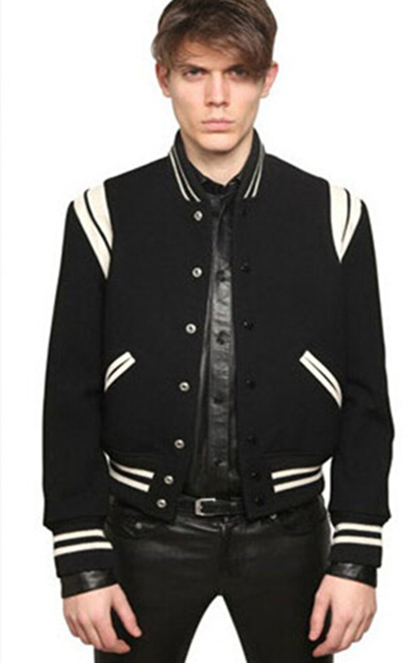 Wholesale- 2017 Fashion High Quality Star Looks Fashion Mens Letterman Jackets For Men Hip Hop Hoodies Baseball Varsity Jacket, Black
Wholesale- 2017 Fashion High Quality Star Looks Fashion Mens Letterman Jackets For Men Hip Hop Hoodies Baseball Varsity Jacket, Black