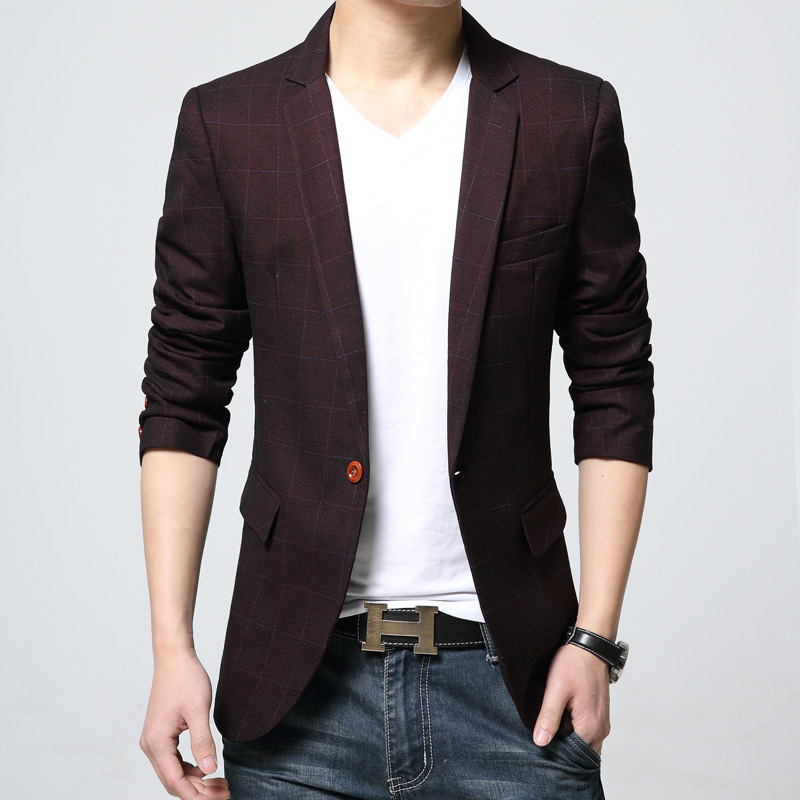 Wholesale- Spring new Korean Slim influx of male adolescent boys small suit men suit jacket thin sectiondo503
