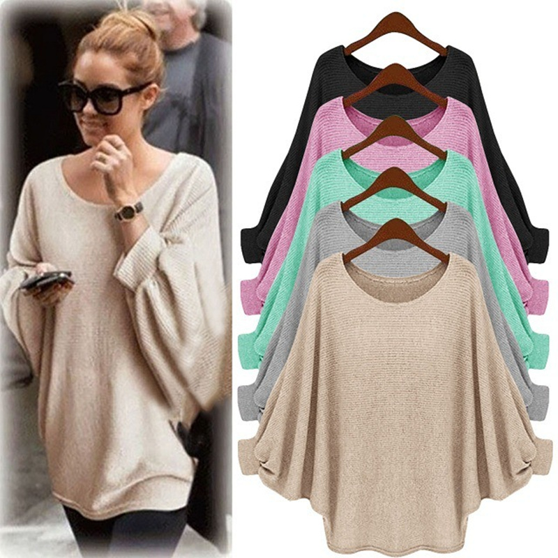 Wholesale- 2017 Sring Oversized T Shirts Baggy Women Long Sleeve Tops Tee Casual Women Clothing Loose Bat Pullover T-shirt Batwing Sleeve, Gray
Wholesale- 2017 Sring Oversized T Shirts Baggy Women Long Sleeve Tops Tee Casual Women Clothing Loose Bat Pullover T-shirt Batwing Sleeve, Gray