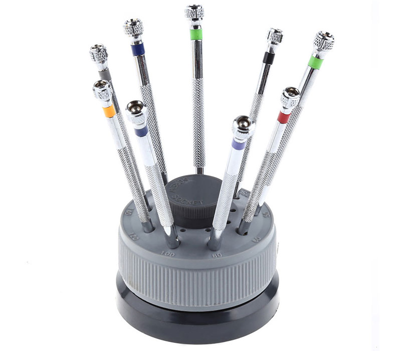 2017 New Watch Repair Tool Watch Screwdriver Metal Cutter Head Watchmaker Repair Tool Set Screwdriver+Rotating Stand Hot Selling
2017 New Watch Repair Tool Watch Screwdriver Metal Cutter Head Watchmaker Repair Tool Set Screwdriver+Rotating Stand Hot Selling
