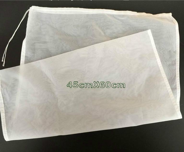 5pcs bag 45x60cm-200/260/300meshes 74/55/48microns Food nut milk tea fruit juice finest Nylon mesh strain filter bag brew wine
5pcs bag 45x60cm-200/260/300meshes 74/55/48microns Food nut milk tea fruit juice finest Nylon mesh strain filter bag brew wine