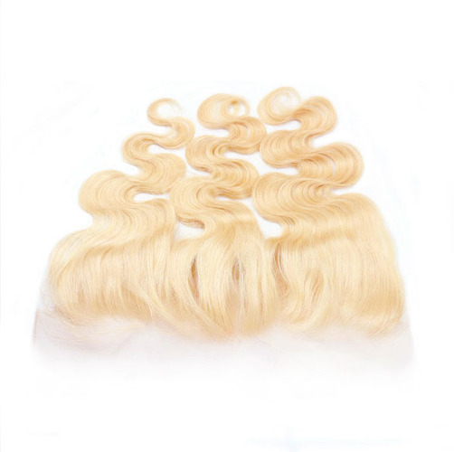 New Fashion Human Hair Lace Front Closure 13x4 Lace Frontal Ear To Ear Body Wave Bleached knot Swiss Lace Soft Human Virgin Hair