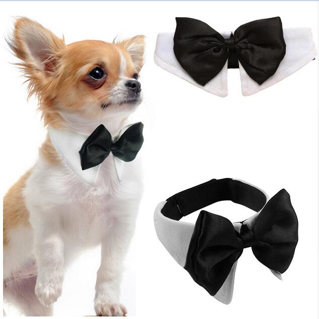 Supplies Wedding Accessories Bow Tie Dog Cat Bowtie Formal Pet Adjustable Collar Party Necktie G485
