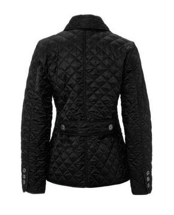 Wholesale- New Hot Women Slim Autumn Winter Jacket Long Sleeve single Breasted Wadded Quilted Parkas Cotton Coat Jacket 169