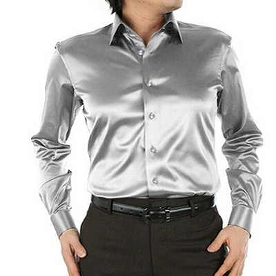 Hot High quality Pure Men Silk Shirt Satin Mens Long Sleeve Camisa Hombre Couples Shirt Wedding Dress shirt
Hot High quality Pure Men Silk Shirt Satin Mens Long Sleeve Camisa Hombre Couples Shirt Wedding Dress shirt