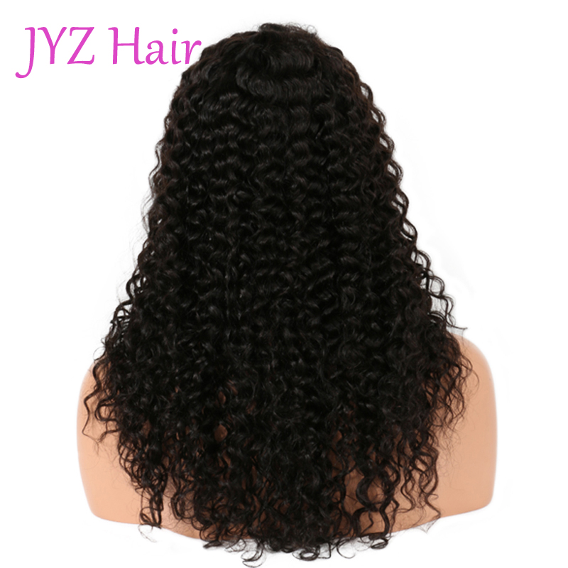 Malaysian Brazilian Human Hair Wigs Wholesale Kinky Curly Lace Front Wigs With Bleached Knots Natural Hairline Full Lace Wigs