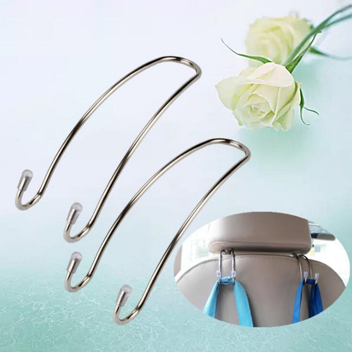Universal car hooks stainless steel for clothes Handbags Grocery Bags Convenient headrest chair Seat back rear storage holder rack
Universal car hooks stainless steel for clothes Handbags Grocery Bags Convenient headrest chair Seat back rear storage holder rack